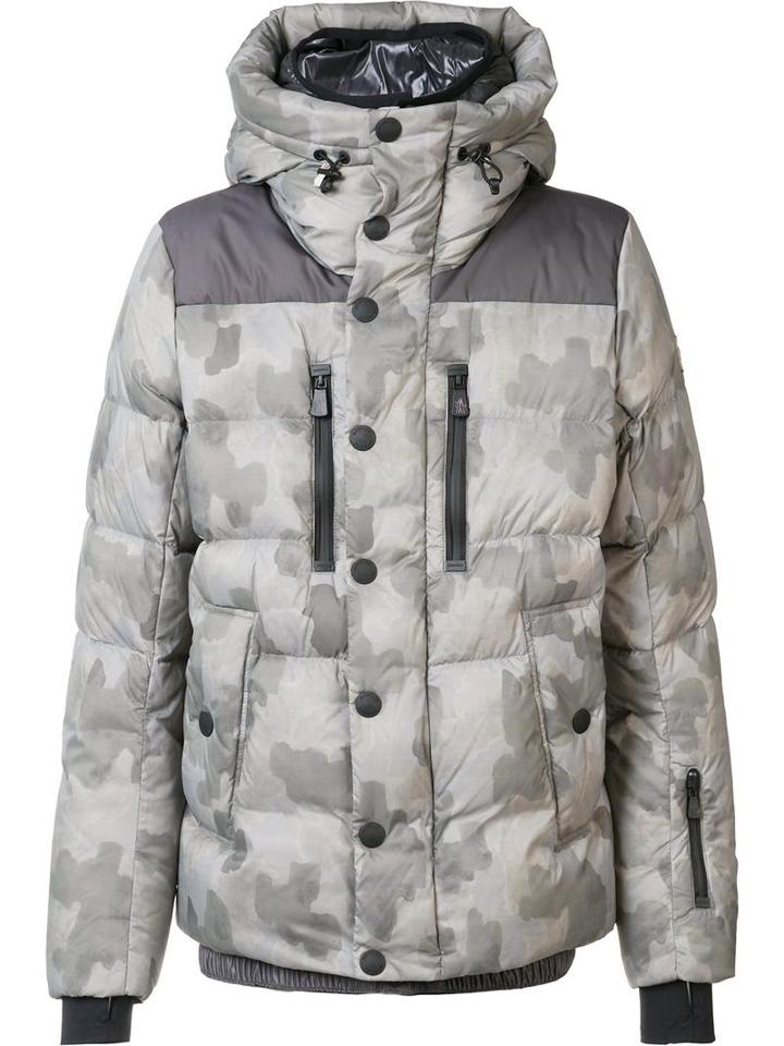 Moncler 'rodenberg' Padded Jacket, Men's, Size: 4, Grey, Feather Down/polyimide