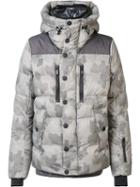 Moncler 'rodenberg' Padded Jacket, Men's, Size: 4, Grey, Feather Down/polyimide