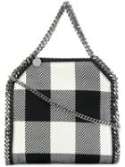 Stella Mccartney - Mini Falabella Crossbody Bag - Women - Wool/artificial Leather/metal - One Size, Black, Wool/artificial Leather/metal