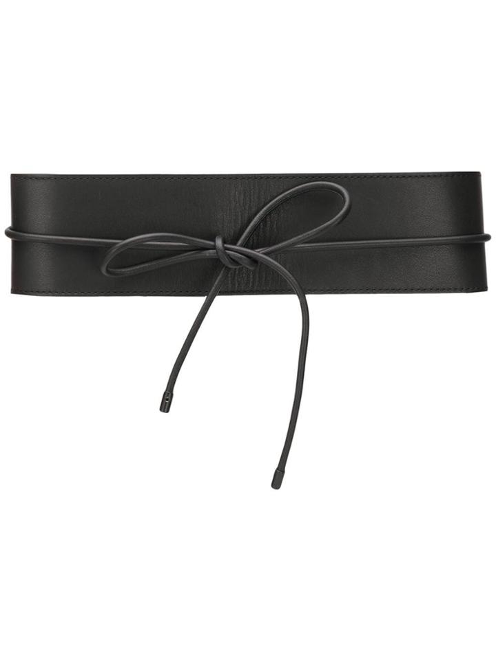 Zimmermann Bow Detail Belt - Black