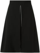 Gloria Coelho - Midi Skirt - Women - Polyester - 42, Women's, Black, Polyester