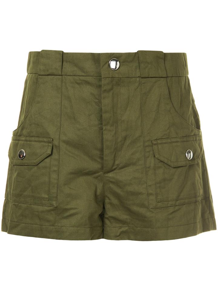 Marni Short Cargo Shorts - Green