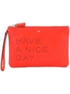 Anya Hindmarch 'have A Nice Day' Clutch