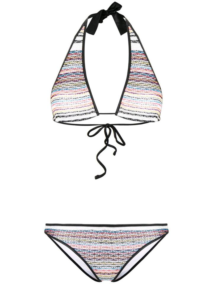 Missoni Mare Woven Bikini Set - White