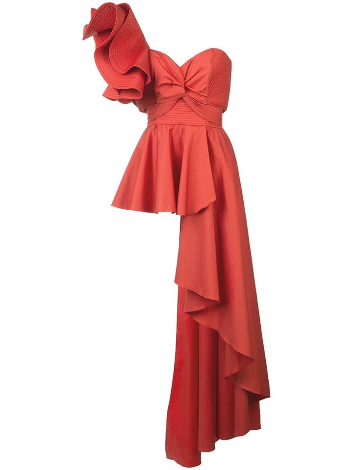 Johanna Ortiz Paso Double Dress - Red