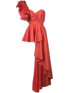 Johanna Ortiz Paso Double Dress - Red