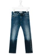 John Galliano Kids - Regular Jeans - Kids - Cotton/spandex/elastane - 4 Yrs, Toddler Boy's, Blue