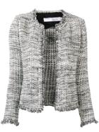 Iro Knitted Fitted Jacket - Grey