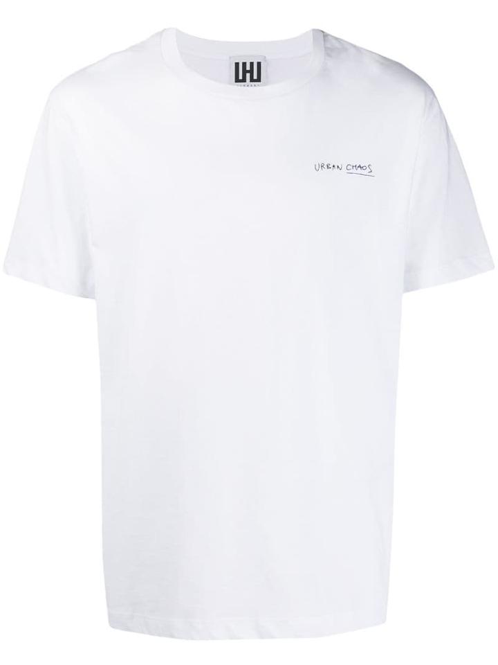 Les Hommes Logo T-shirt - White