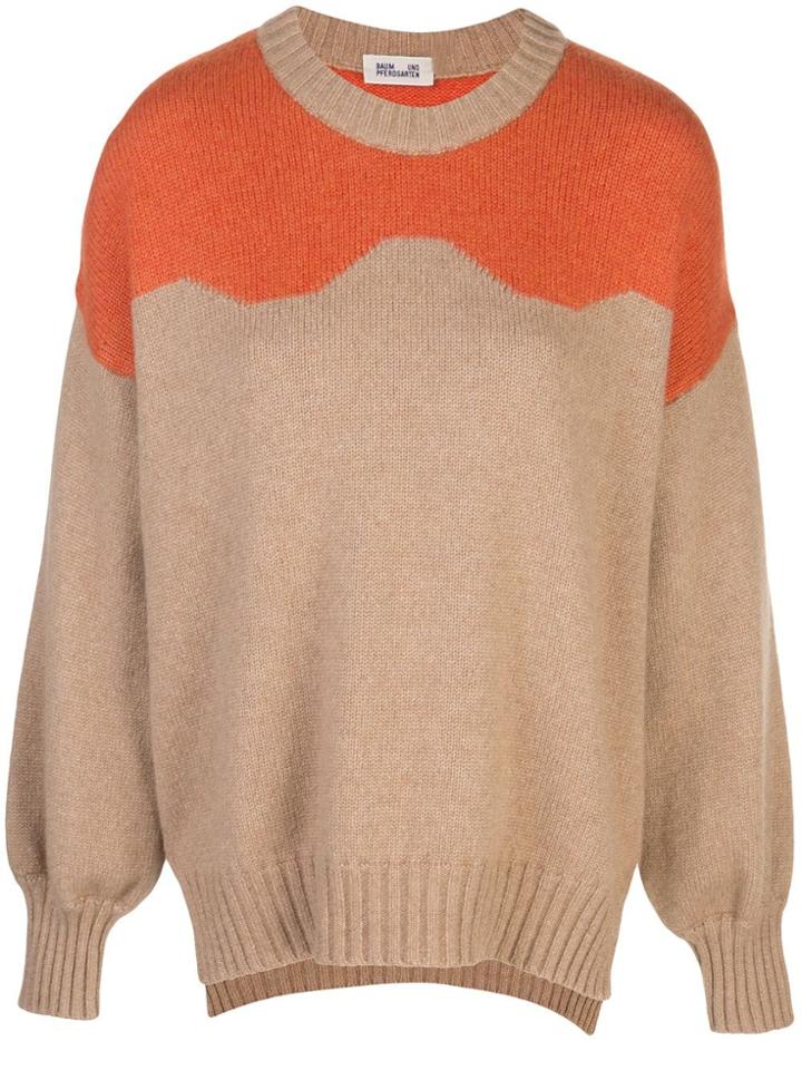 Baum Und Pferdgarten Cirkeline Colour-block Jumper - Neutrals
