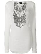 Ann Demeulemeester Shiloh Long Sleeved T-shirt - White