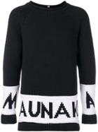 Mauna Kea Logo Knit Sweater - Black