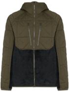 Burton Ak Green Cavu Hybrid Hooded Jacket