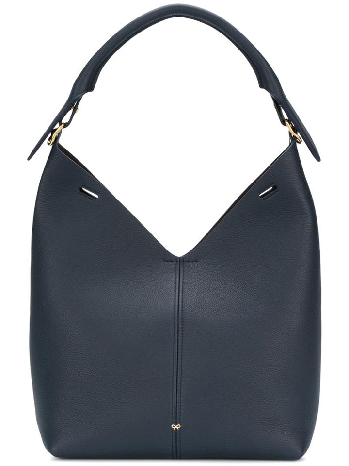 Anya Hindmarch Slouchy Tote Bag - Blue