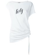 Ann Demeulemeester Blanche 'holy' Print T-shirt