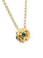 Aurelie Bidermann Rose Pendant Necklace - Metallic