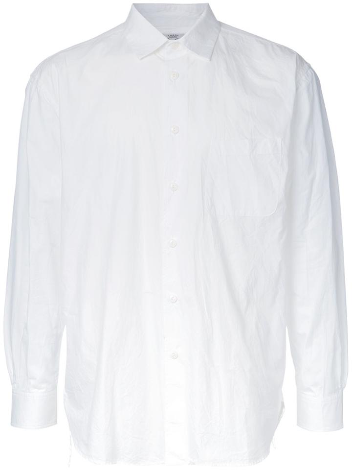 Gold / Toyo Enterprise - Loose Fit Shirt - Men - Cotton - M, White, Cotton