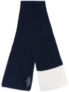 Rossignol Knit Scarf, Men's, Blue, Virgin Wool