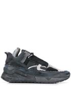 Diesel Elastic Band Running Sneakers - Black