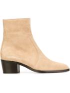 Jean-michel Cazabat Zoe Ankle Boots, Women's, Size: 36, Nude/neutrals, Suede/leather