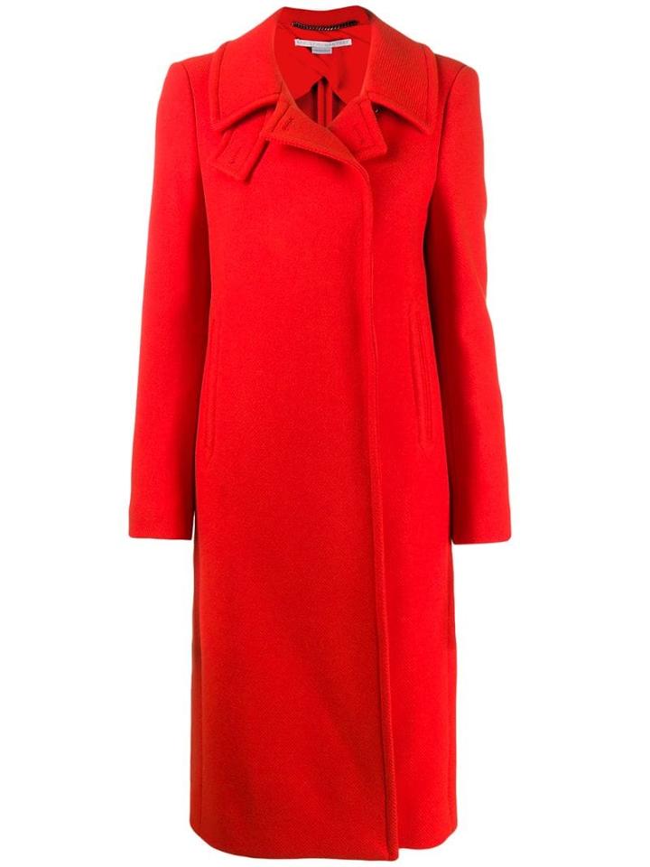 Stella Mccartney Single-breasted Coat - Red