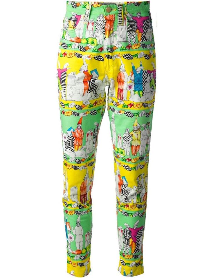 Versace Pre-owned Printed Jeans - Multicolour
