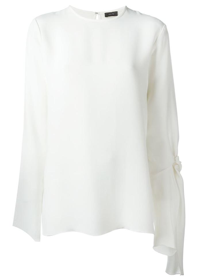 Joseph Tied Sleeve Blouse