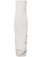 Rick Owens Strapless Long Dress - Grey