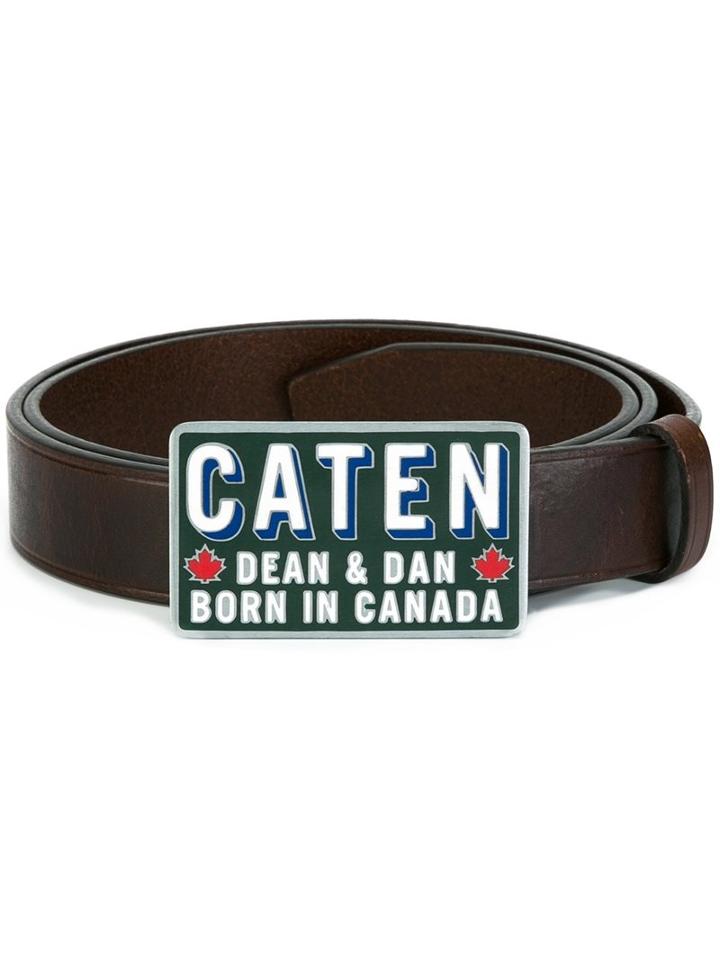 Dsquared2 'caten Bros' Buckle Belt