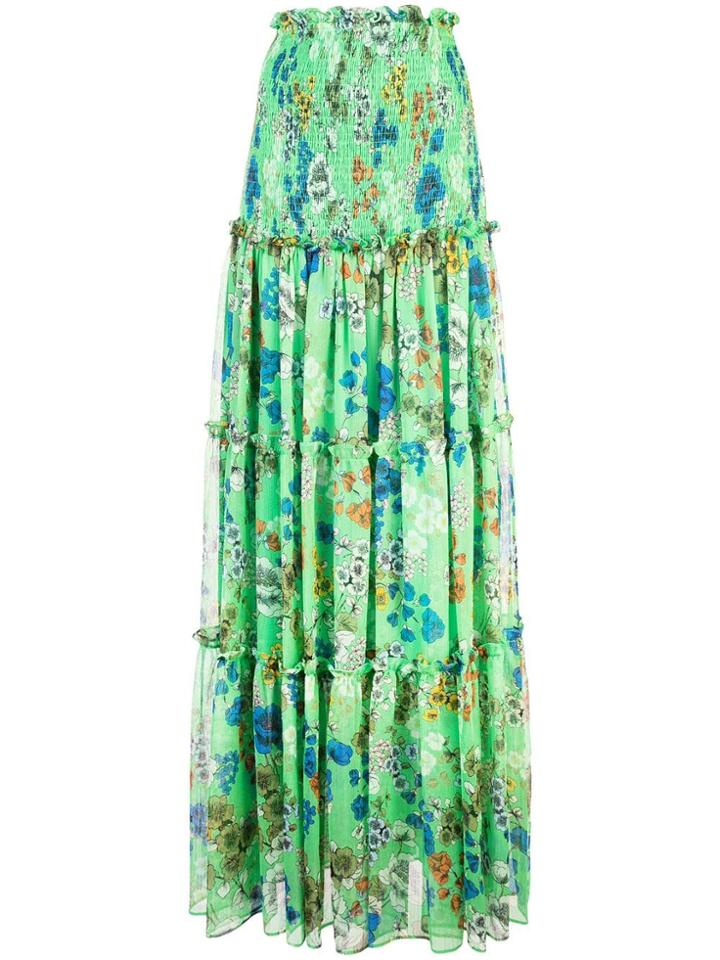 Alexis Roshan Garden Skirt - Green