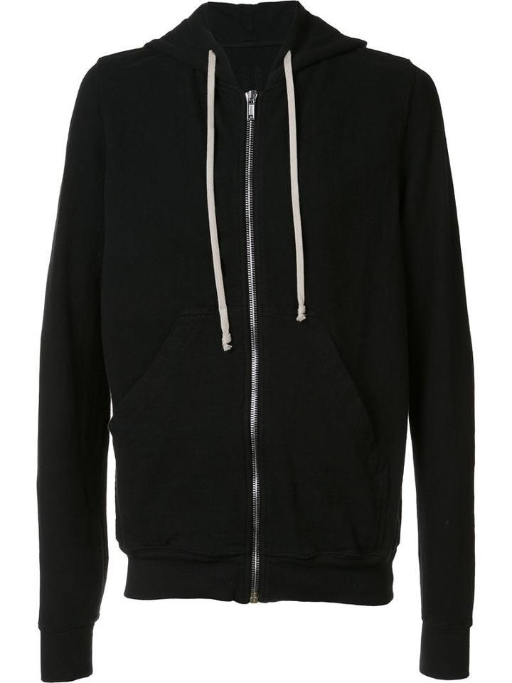 Rick Owens Drkshdw Classic Long Sleeve Hoodie, Men's, Size: Medium, Black, Cotton