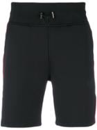 Hydrogen Side Stripe Shorts - Black