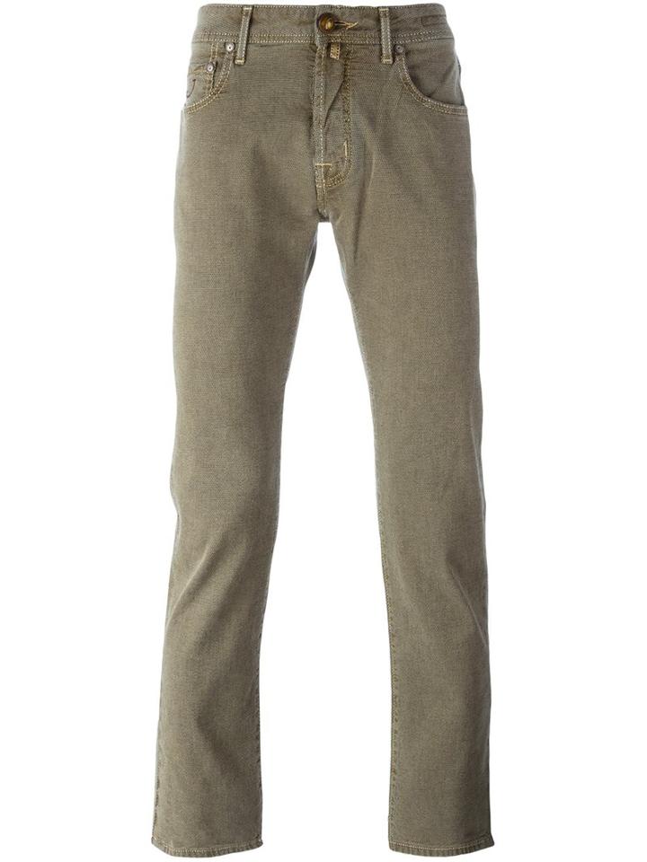 Jacob Cohen '688' Jeans, Men's, Size: 32, Nude/neutrals, Cotton/spandex/elastane