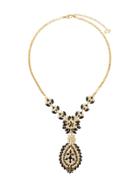 Christian Dior X Susan Caplan 1977 Archive Embellished Necklace - Gold
