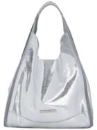 Alma Argento Shoulder Bag - Women - Leather - One Size, Grey, Leather, Marc Ellis