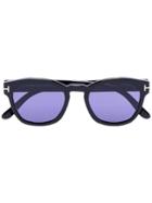 Tom Ford Eyewear Tf Ft0590 Wayf Sung Blk Blu - Black