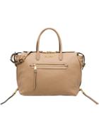 Miu Miu Leather Handbag - Neutrals
