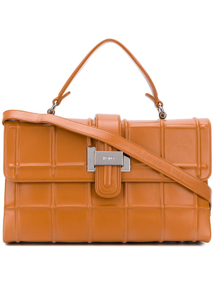 Rodo Rectangular Tote - Brown