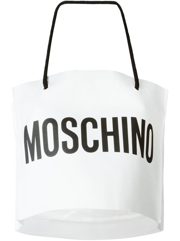 Moschino Shopping Bag Cropped Top
