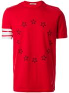 Givenchy - Stars And Stripe Print T-shirt - Men - Cotton - S, Red, Cotton