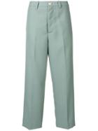 Erika Cavallini High-waisted Trousers - Green