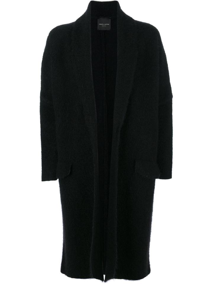 Roberto Collina Flap Pocket Coat - Black