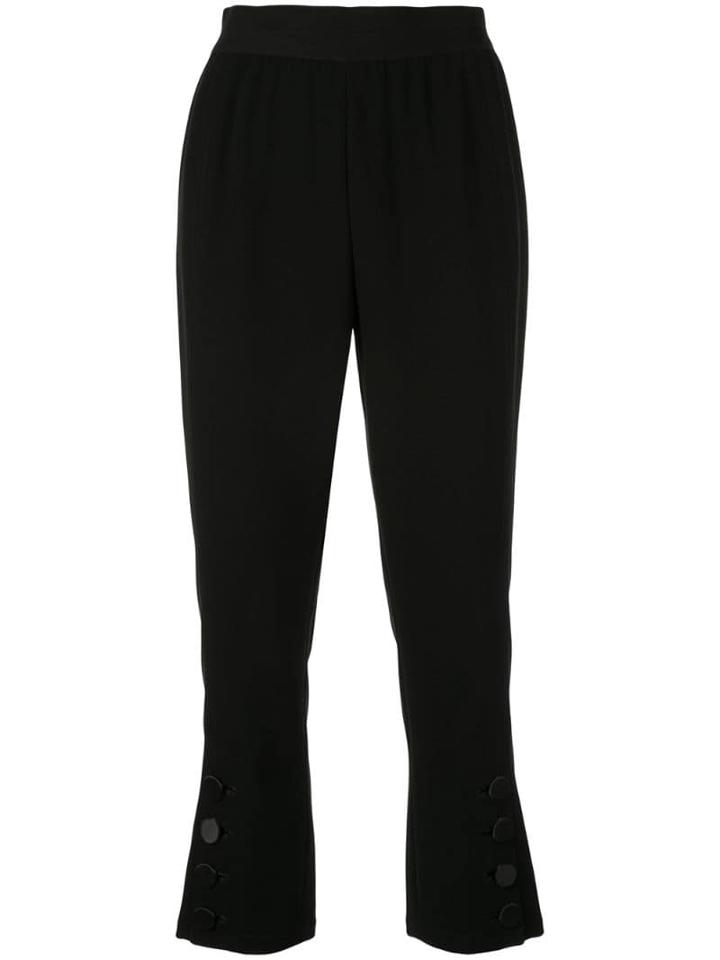 Cinq A Sept Tori Cropped Trousers - Black