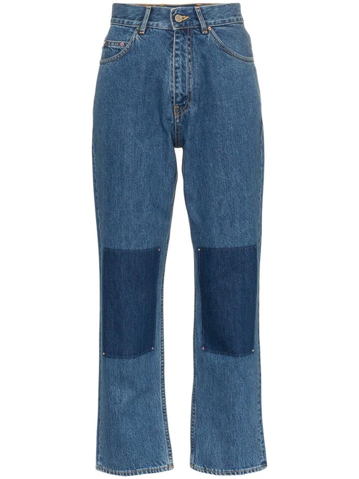 Golden Goose Deluxe Brand 'komo' High-waisted Panel Detail Jeans -