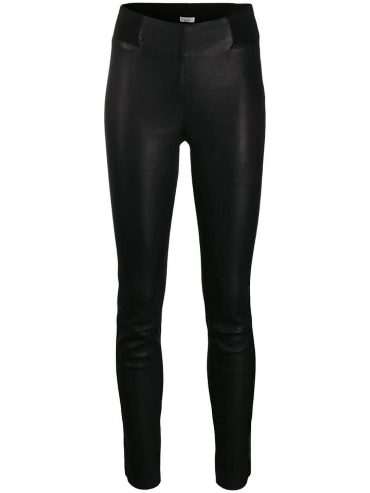 Brunello Cucinelli Skinny Fit Trousers - Black