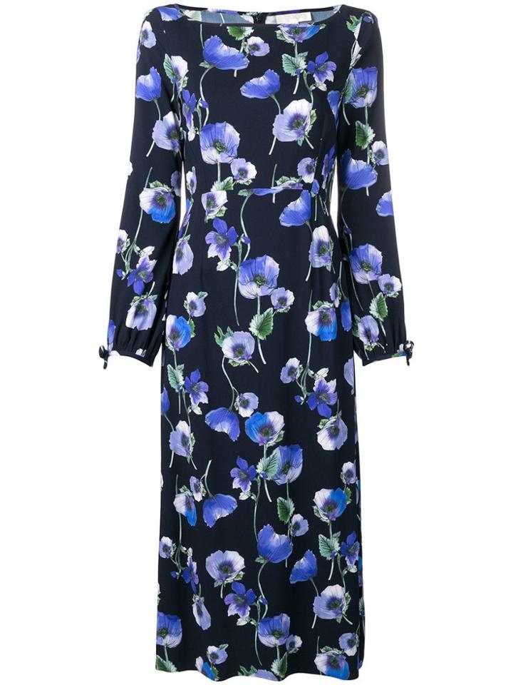 Goat Floral Midi Dress - Blue