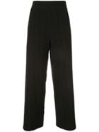 Yigal Azrouel Ottoman Fortuny Knit Trousers - Black