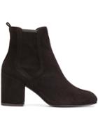 Stuart Weitzman Mediate Booties - Brown
