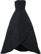 Zac Posen Strapless Ball Gown - Black