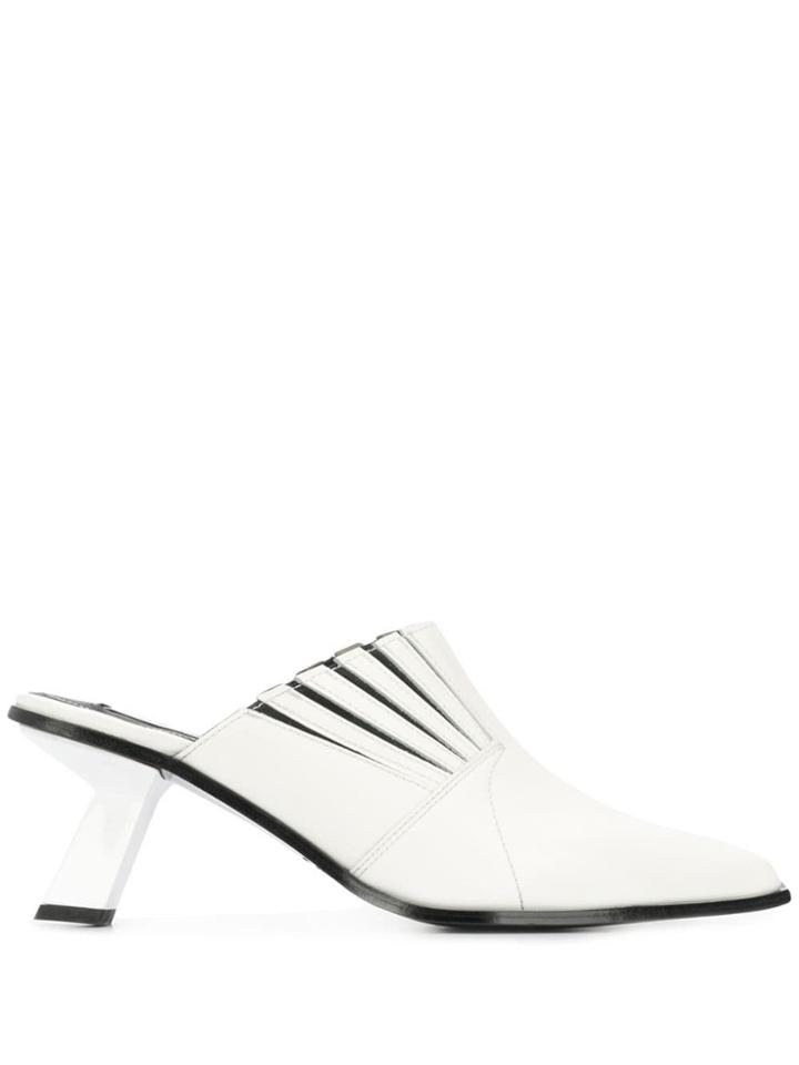 Kenzo Rider Mules - White